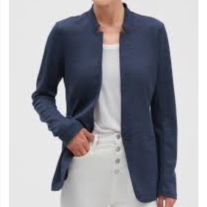 🚫SOLD - Textured Inverted Collar Blazer